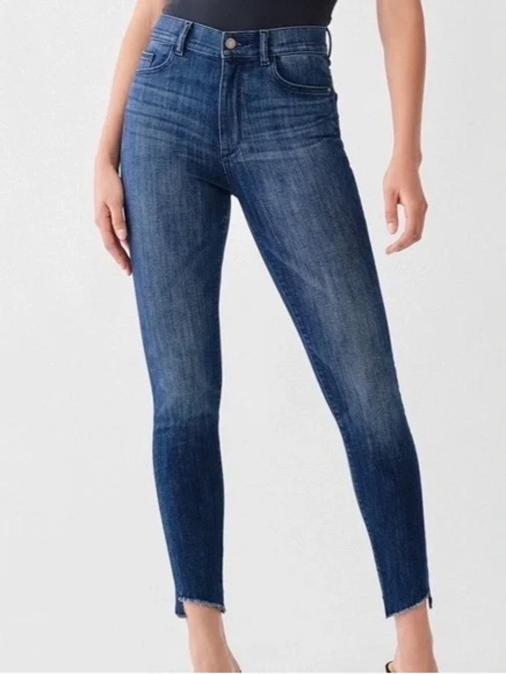 DL1961 Farrow Ankle High Rise Instasculpt Skinny Size 33